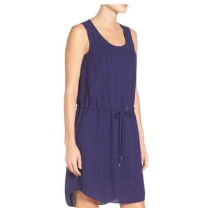 Eileen Fisher Striped Silk Dress